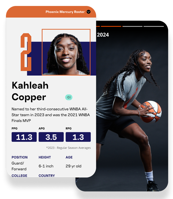 kahleah copper app screens