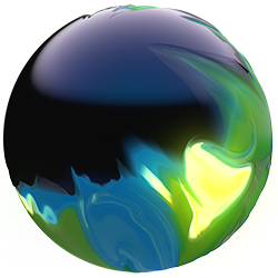 circular globe image