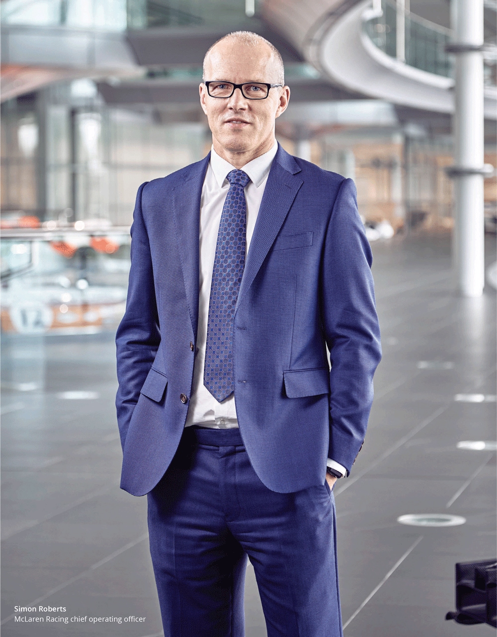 Simon Roberts, operations director of McLaren’s Formula One team